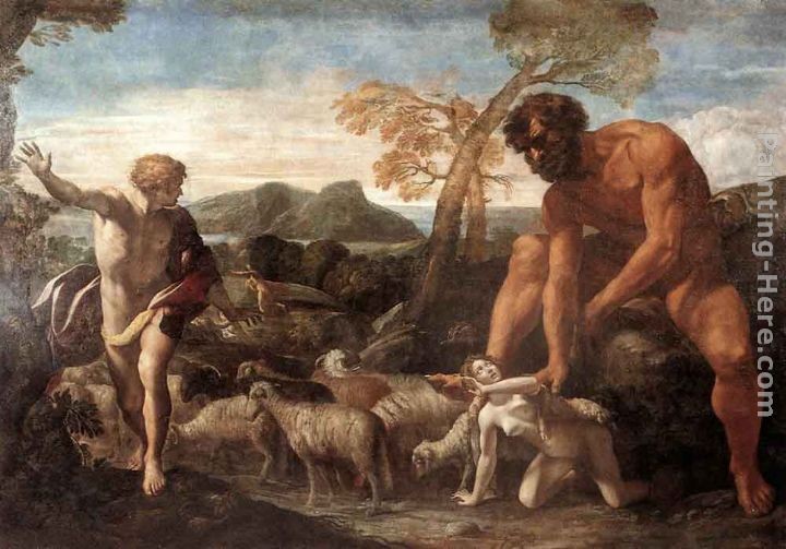 Giovanni Lanfranco Norandino and Lucina Discovered by the Ogre